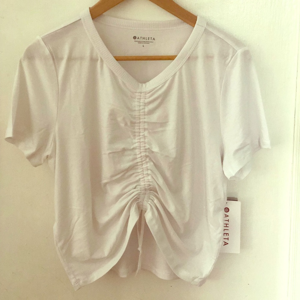Athleta Encore Front Cinch Top